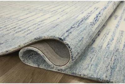 Chris CHR01 Ivory/Denim 5' x 7'6" Rug