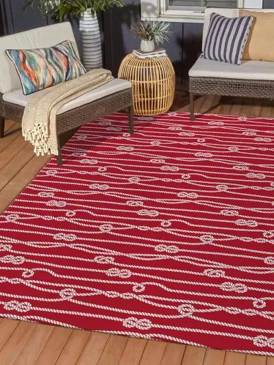 Harbor HA7 Red 8' x 10' Rug