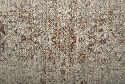 Kaia 39GKF Tan/Ivory/Orange 5' x 7'9" Rug