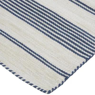 Duprine 0560F White/Ivory/Blue 8' x 11' Rug