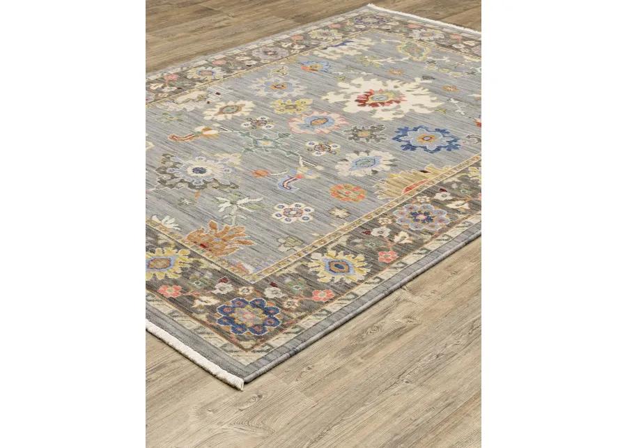 Lucca 2' x 3' Blue Rug