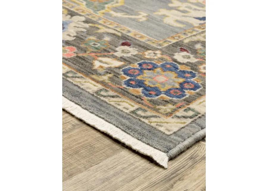 Lucca 2' x 3' Blue Rug