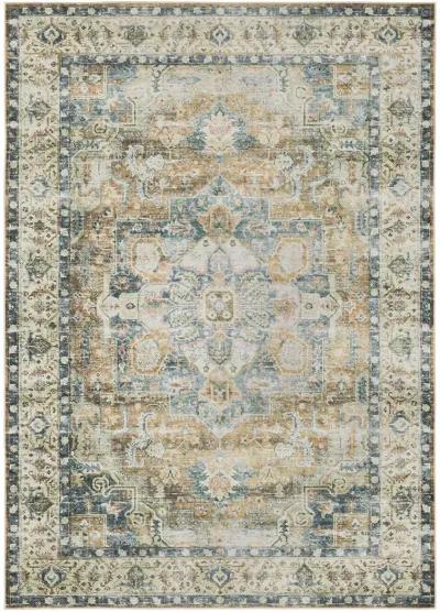 Charleston 3'6" x 5'6" Blue Rug