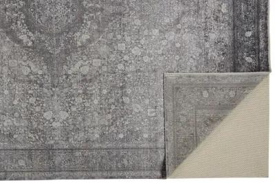 Sarrant 3967F Gray/Silver/Ivory 6'7" x 9'10" Rug