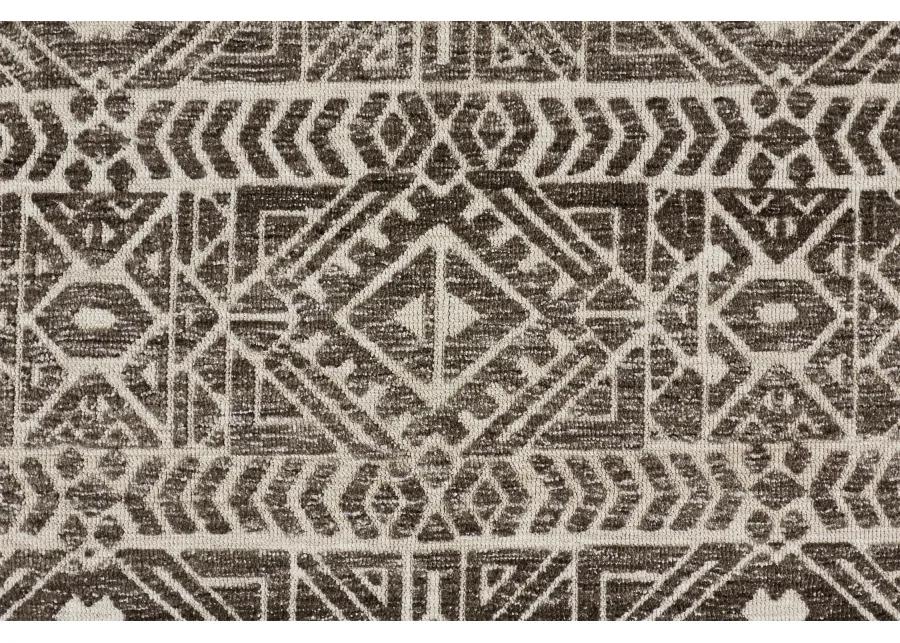 Colton 8627F Brown/Taupe/Ivory 2' x 3' Rug