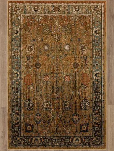 Spice Market Myanmar Tobacco 3' 5" X 5' 5" Rug