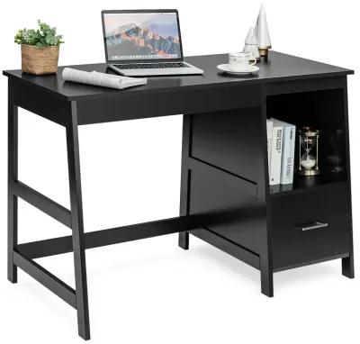 Modern Home Computer Desk with 2 Storage Drawers