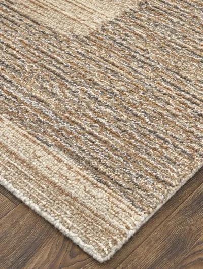 Pollock 8953F 3'6" x 5'6" Brown/Tan/Ivory Rug