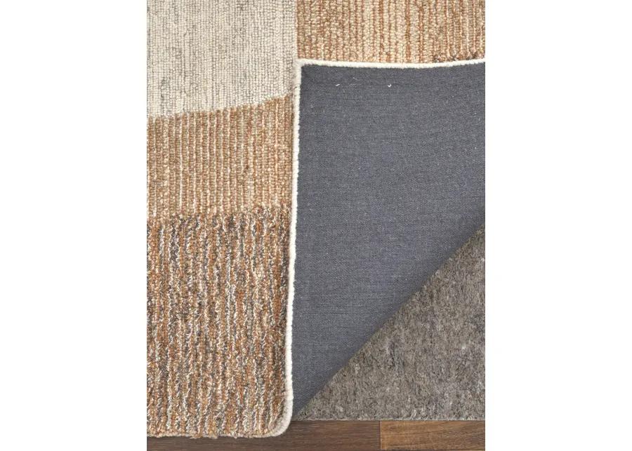 Pollock 8953F 3'6" x 5'6" Brown/Tan/Ivory Rug