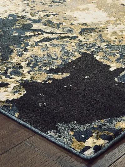 Bowen 6'7" x 9'6" Navy Rug