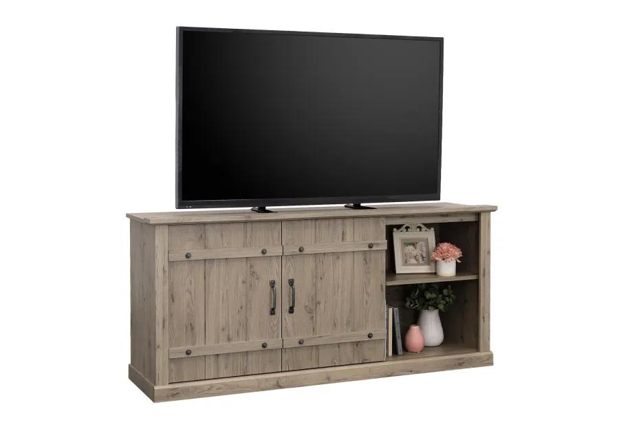 Sauder Select TV Credenza with Sliding Doors