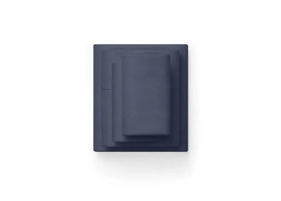 Dusky Navy California King Sheet Set