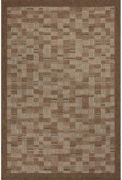 Merrick MER-04 Chestnut / Fiesta 2''3" x 7''7" Rug by Loloi II