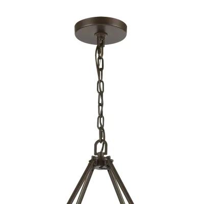 Transitions 36" wide 8 Light Chandelier