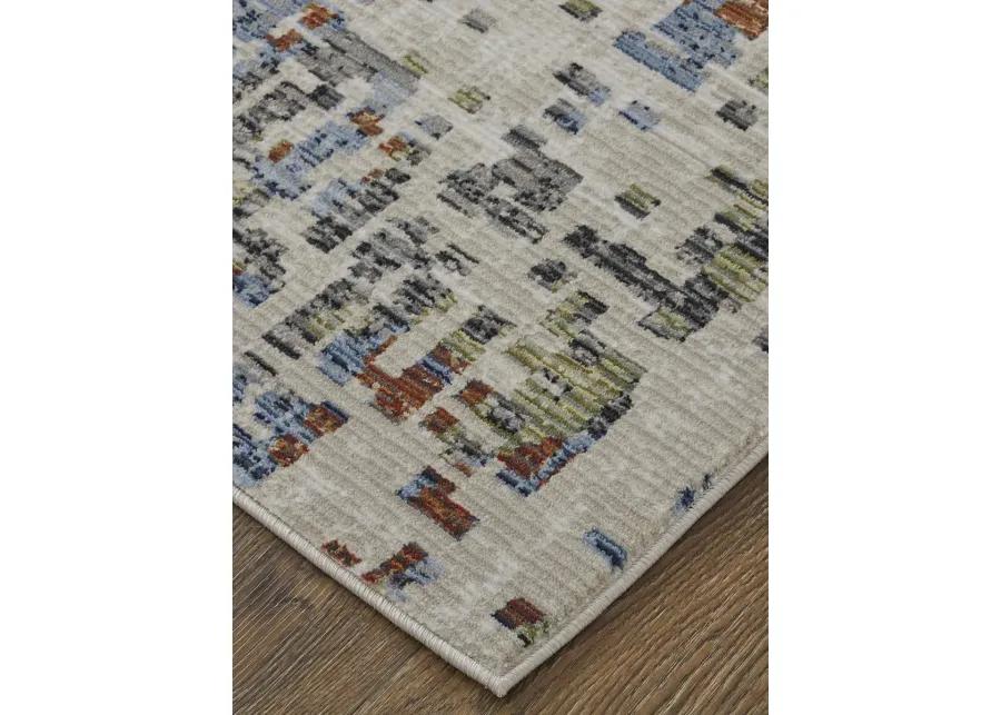 Sonora 39NVF 7'10" x 10'3" Ivory/Green/Blue Rug