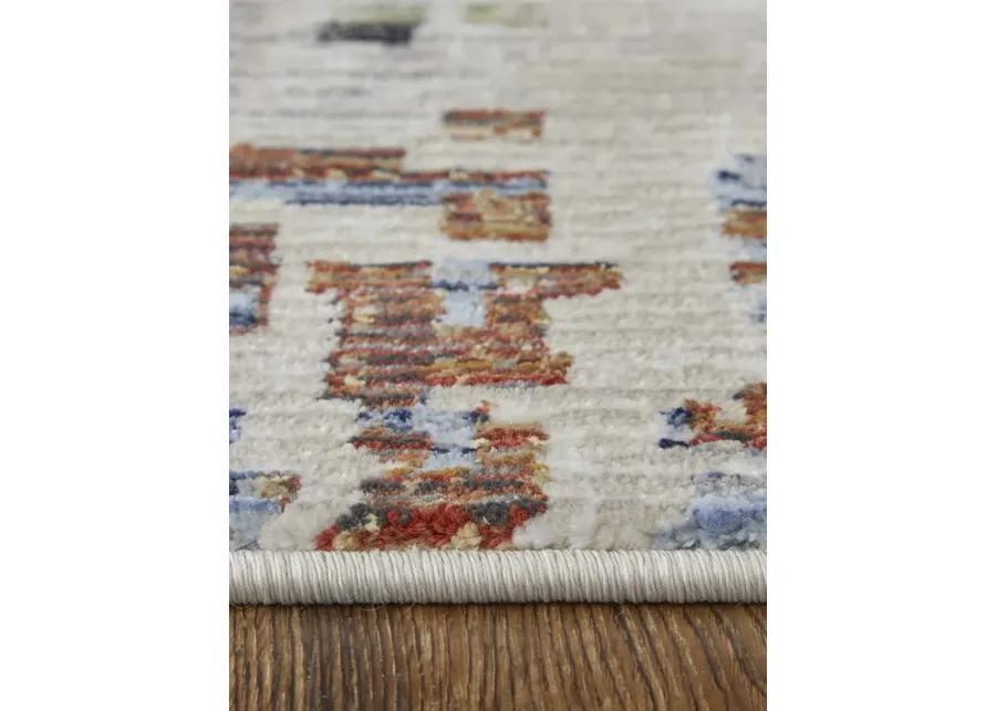 Sonora 39NVF 7'10" x 10'3" Ivory/Green/Blue Rug