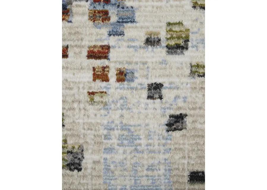 Sonora 39NVF 7'10" x 10'3" Ivory/Green/Blue Rug