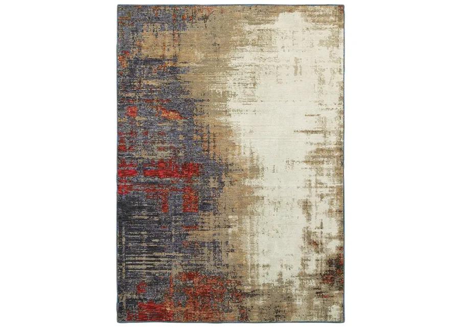 Evolution 5'3" x 7'3" Ivory Rug