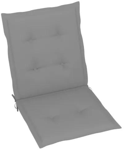 vidaXL Garden Chair Cushions 6 pcs Gray 39.4"x19.7"x1.6"