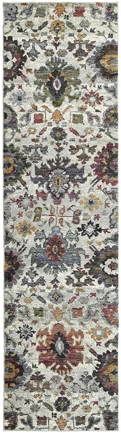 Andorra 2'6" x 12' Stone Rug