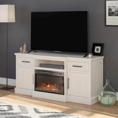 Ameriwood Home Gablewood Electric Fireplace & TV Console for TVs up to 65"