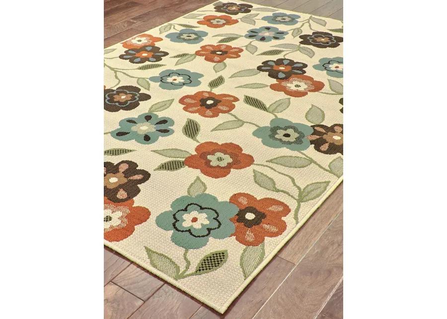 Montego 3'7" x 5'6" Ivory Rug