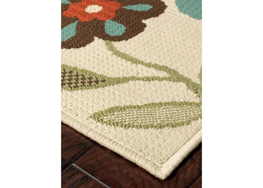 Montego 3'7" x 5'6" Ivory Rug