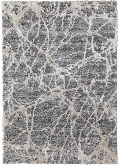 Mynka 39IDF Gray/Ivory 10' x 14' Rug