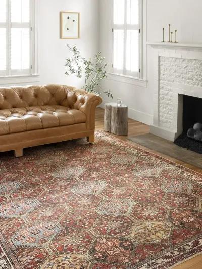 Loren LQ16 Spice/Multi 7'6" x 9'6" Rug