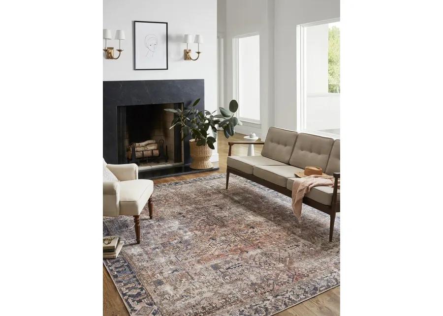 Jules JUL02 Terracotta/Multi 9'6" x 14' Rug by Chris Loves Julia × Loloi