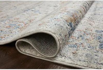 Bianca BIA02 Stone/Multi 3'4" x 5'7" Rug