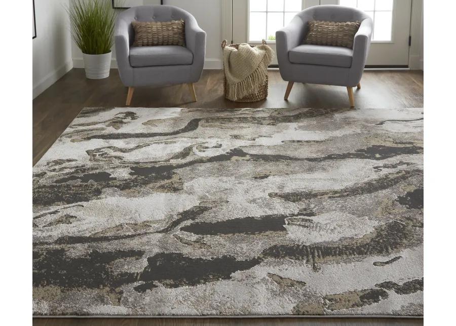 Vancouver 39FGF Ivory/Brown/Taupe 8' x 10' Rug