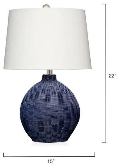 Cape Blue Table Lamp