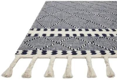 Sawyer SAW02 Navy 5' x 7'6" Rug