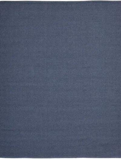 Theo 0827F 9' x 12' Blue/Tan Rug