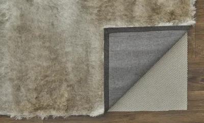 Indochine 4550F Tan/Taupe 10' x 10' Round Rug