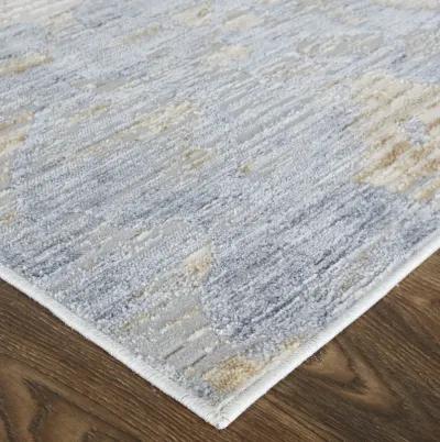 Laina 39G7F Tan/Ivory/Blue 5' x 7'10" Rug