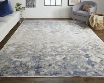 Laina 39G7F Tan/Ivory/Blue 5' x 7'10" Rug