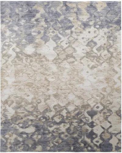 Laina 39G7F Tan/Ivory/Blue 5' x 7'10" Rug