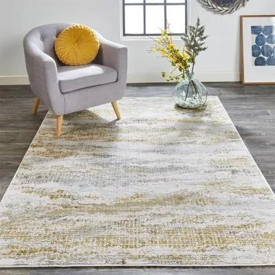 Aura 3735F Gold/Gray/Ivory 3'11" X 6' Rug