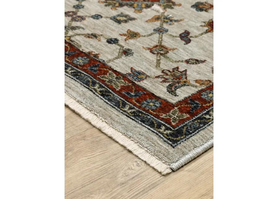 Aberdeen 2'3" x 7'6" Ivory Rug