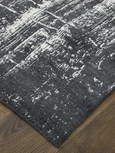 Coda 8929F 8' x 10' Black/White Rug