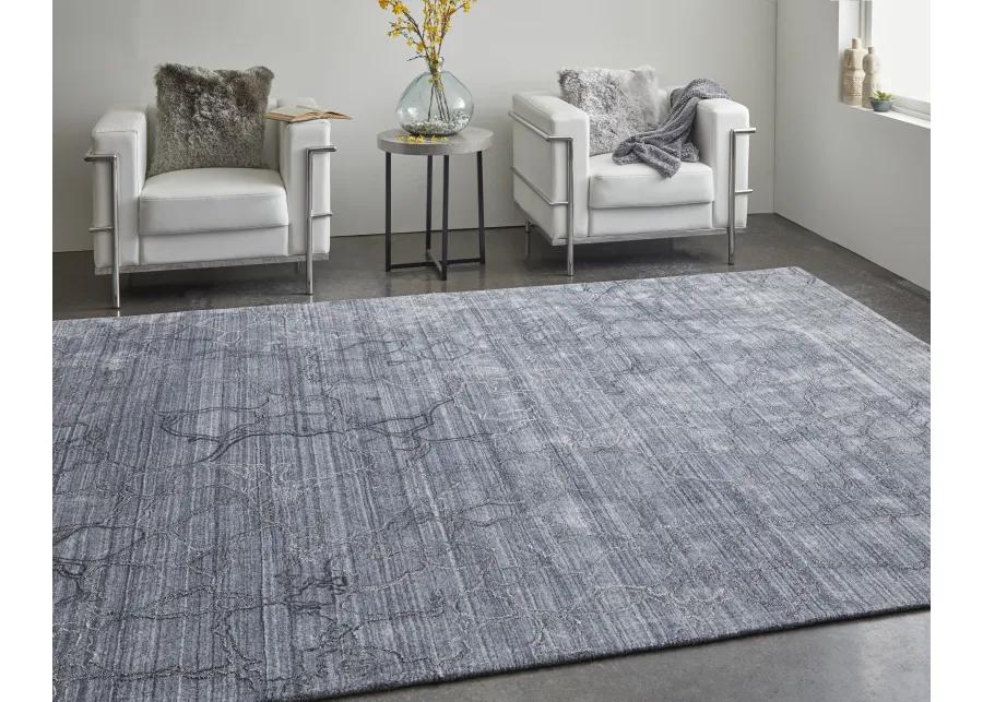 Whitton 8892F Gray/Blue 5' x 8' Rug