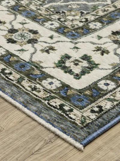 Hastings 9'10" x 12'10" Blue Rug