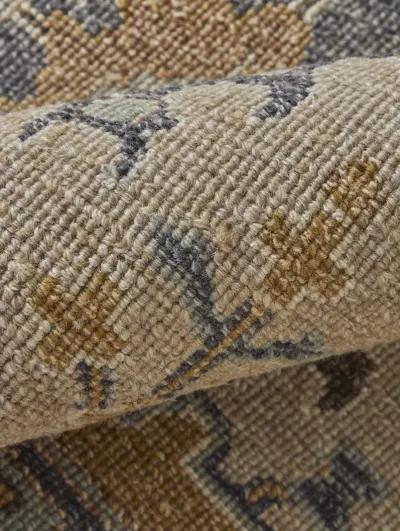 Corbitt 0613F 9'6" x 13'6" Tan/Blue/Gold Rug