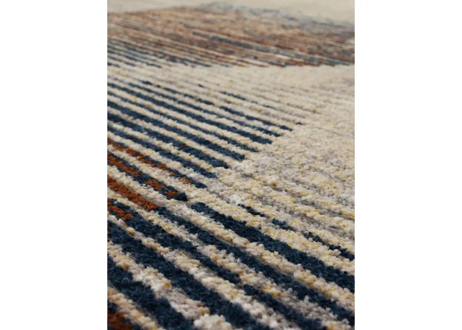 Epiphany Precarious Stria Frost gray 9' 6" X 12' 11" Rug