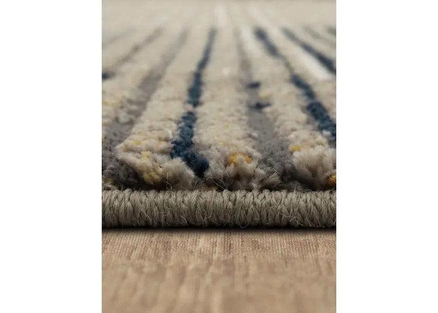 Epiphany Precarious Stria Frost gray 9' 6" X 12' 11" Rug