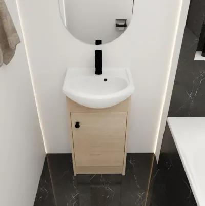 18 Inch Freestanding Bathroom Vanity