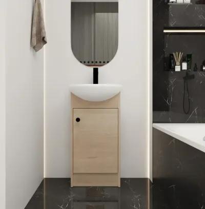 18 Inch Freestanding Bathroom Vanity