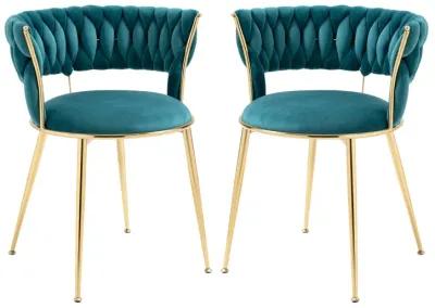 Leisure Dining Chairs With Set of 2